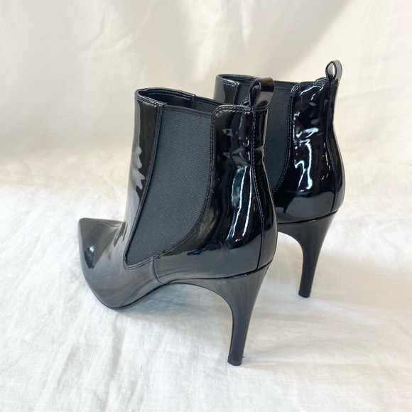 Nine West Joliee Stiletto Patent Leather Ankle Boot - Picture 7 of 16